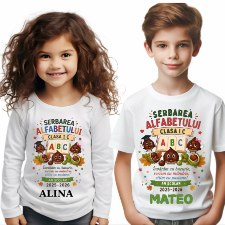 Cadouri pentru profesori sau absolventi - Tricou Clasa buburuzelor – Bumbac 100% Personalizat pentru Copii și Profesori