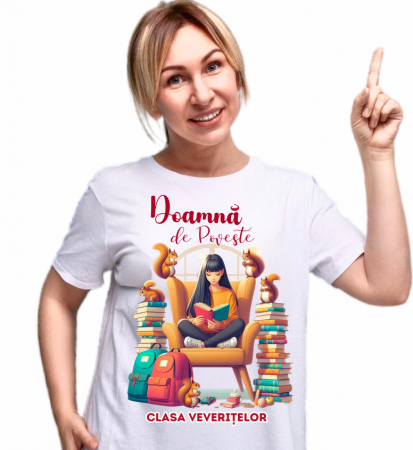 Tricou scolare Clasa veveritelor pentru absolventi de scoala sau gradinita ABS1121.04 [1]