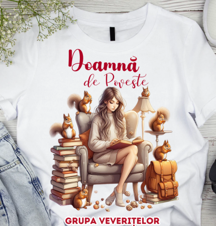 OFERTE SCOLARE - Tricou Clasa veveritelor pentru scoala sau gradinita  ABS1121.03