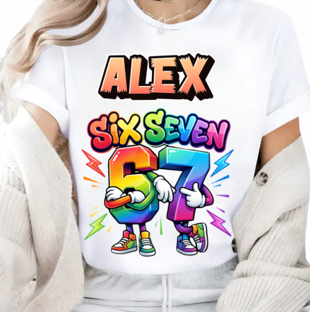 Tricou Copii „SIX SEVEN” – Trendul Urban al Momentului [1]