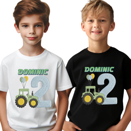 Tricou cu  Masina cu Cifră Aniversară Official| Cadou Personalizat e-CADOU [1]