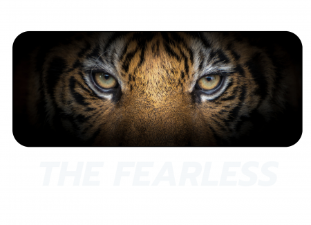 Tricou negru barbati personalizat The Fearless [3]