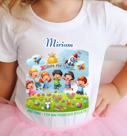 Tricou pentru clasa prieteniei personalizat – Cadou inspirat pentru școală [1]