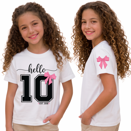 Cadouri pentru profesori sau absolventi - Tricou personalizat aniversar Happy Birthday