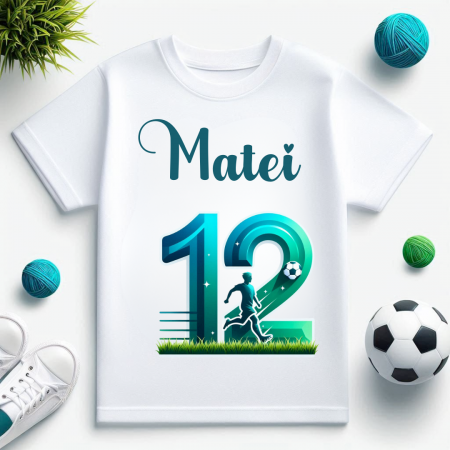 Cadouri aniversare - Tricou personalizat aniversar Fotbalisti  - Cadou Perfect pentru Iubitorii de Fotbal TAN1014