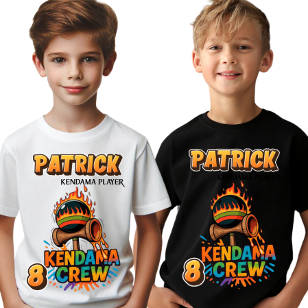 Tricou personalizat aniversar  KENDAMA  pentru baietii pasionati [1]