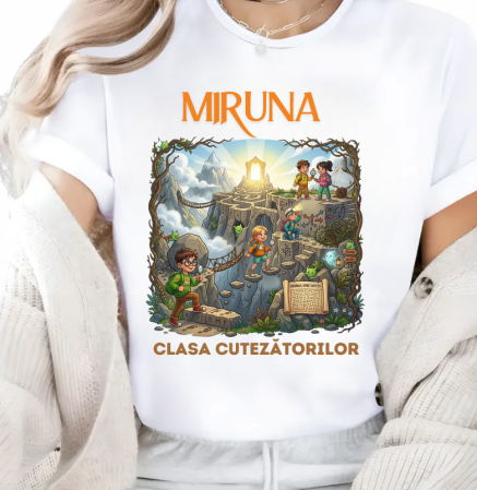 Cadouri pentru profesori sau absolventi - Tricou Personalizat Clasa citezatorilor din bumbac TSV229.2- e-CADOU