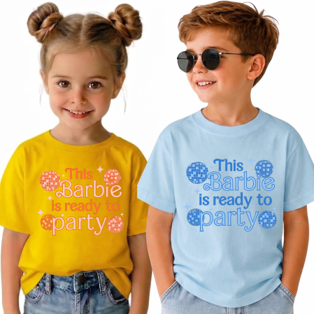 Tricou Personalizat Copii pentru Onomastice Ready To Party [4]