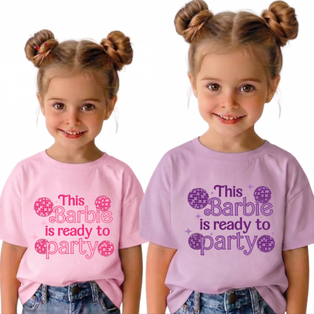 Tricouri SUMMER VIBES - Tricou Personalizat Copii pentru Onomastice Ready To Party