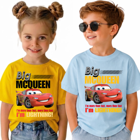 Tricouri onomastice Party - Tricou Personalizat Copii pentru Onomastice McQueen