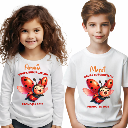 Tricou personalizat invatatoare la Clasa buburuzelor– Cadou Inspirat pentru Școală [2]