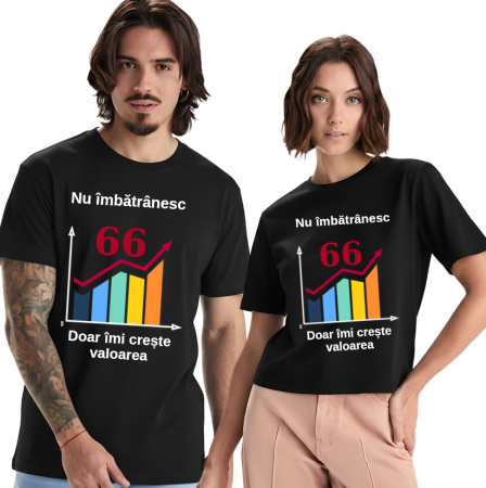 Cadouri copii 5 ani - Tricou Nu imbatranesc, Doar îmi crește valoarea – cadou aniversar cu mesaj amuzant