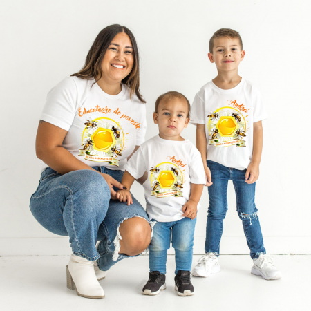 Tricou personalizat pentru absolvire Clasa albintelor cu text sau poze ABS1036 [1]