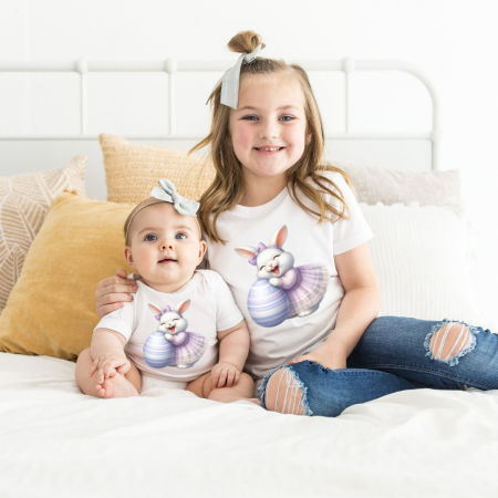 Cadouri copii 5 ani - Tricou personalizat pentru copii iepuras paste  TCP321