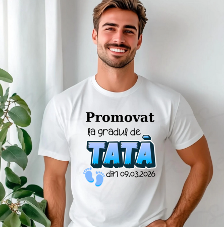 Tricou personalizat pentru viitorii parinti  - Cadou Inspirat pentru familie [1]