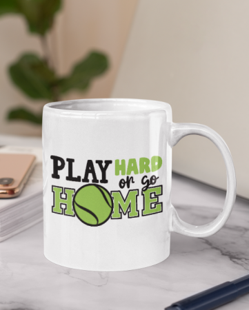 Tricou personalizat Play Hard Or Go Home tenis TNS5013 [2]