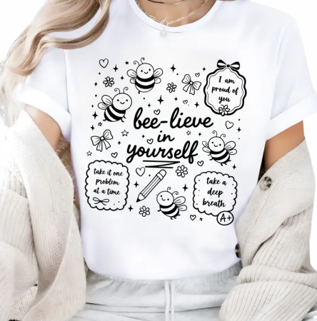 Tricouri Scolare Grupa Albinutelor - Tricou Special pentru Educatoare de albinute - un cadou cu Design Elegant