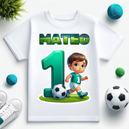 Tricouri Family mama, tata  si copii personalizate PENTRU MOT 1 AN 11256.10  tematica fotbal [2]