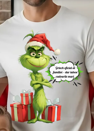 Tricouri personalizate Family, Cadoul perfect de craciun Grinch Family  25112 [5]