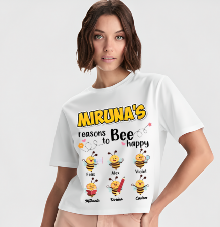 Tricouri Personalizate Grupa Albinutelor– Colectivul Curcubeu al Albinutelor [1]