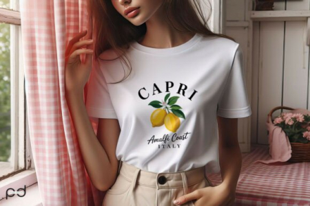 Tricouri personalizate copii - Tricouri Personalizate pentru Vara Capri Amalfi Coast Italy   - Esentiale in Bagajul Tau de Vacanta ❤️ E-Cadou.com