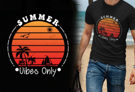 Tricouri personalizate copii - Tricouri Personalizate pentru Vara SUMMER VIBES - Esentiale in Bagajul Tau de Vacanta ❤️ E-Cadou.com