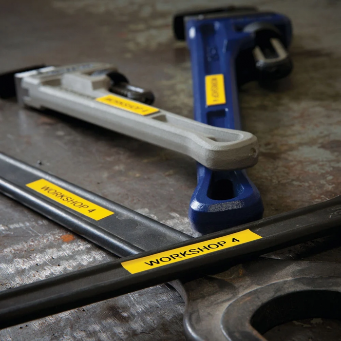 Banda etichete compatibila Brother TZe-651 24 mm negru/galben Aymo ID1 Brother 651 [3]