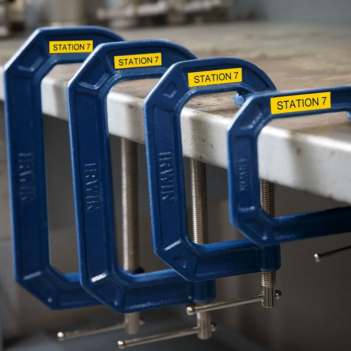 Banda etichete compatibila Brother TZe-651 24 mm negru/galben Aymo ID1 Brother 651 [4]