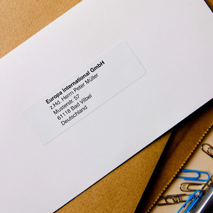 Etichete 29 x 90 mm suport plastic inclus Aymo ID1 compatibile Brother DK-11201 DK11201 400 etichete [2]