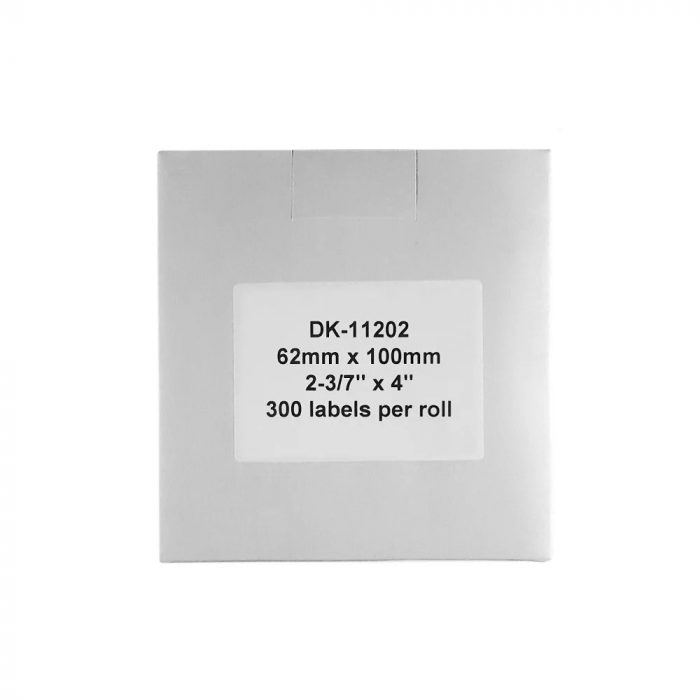 Etichete 62 x 100 mm suport plastic inclus Aymo ID1 compatibile Brother DK-11202 DK11202 300 etichete [5]