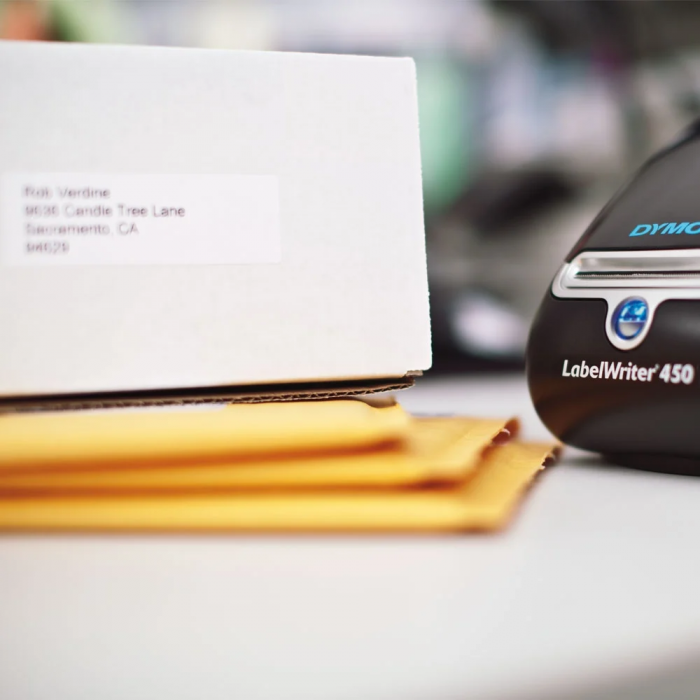 Etichete adresa standard albe 28 x 89 mm Aymo ID1 compatibile Dymo S0722370 99010 130 etichete [4]