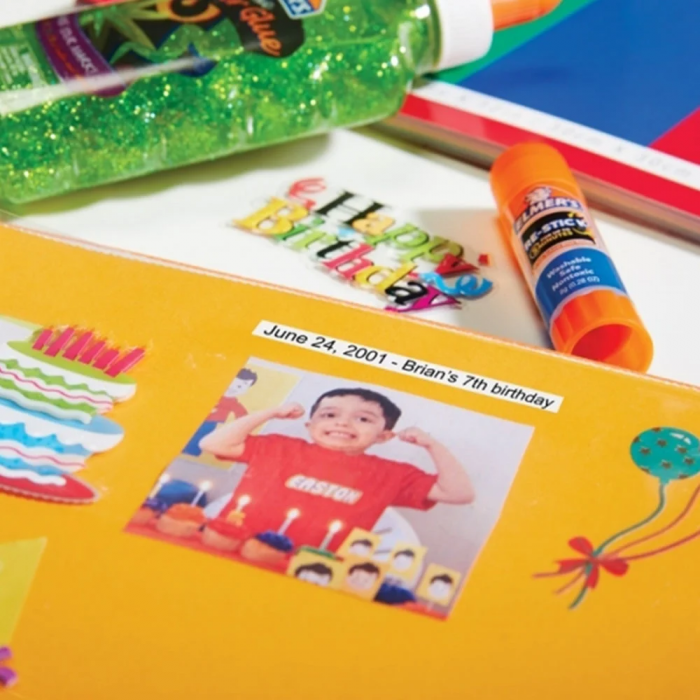 White plastic CD/DVD labels 6 mm x 7 m Aymo ID1 compatible Dymo S0720780 43613 [3]