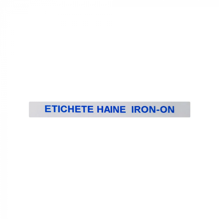 Etichete haine Iron-On 12 mm x 2 m albastru alb Aymo ID1 compatibile Dymo S0718850 Letratag 18769 18773 18777 [4]