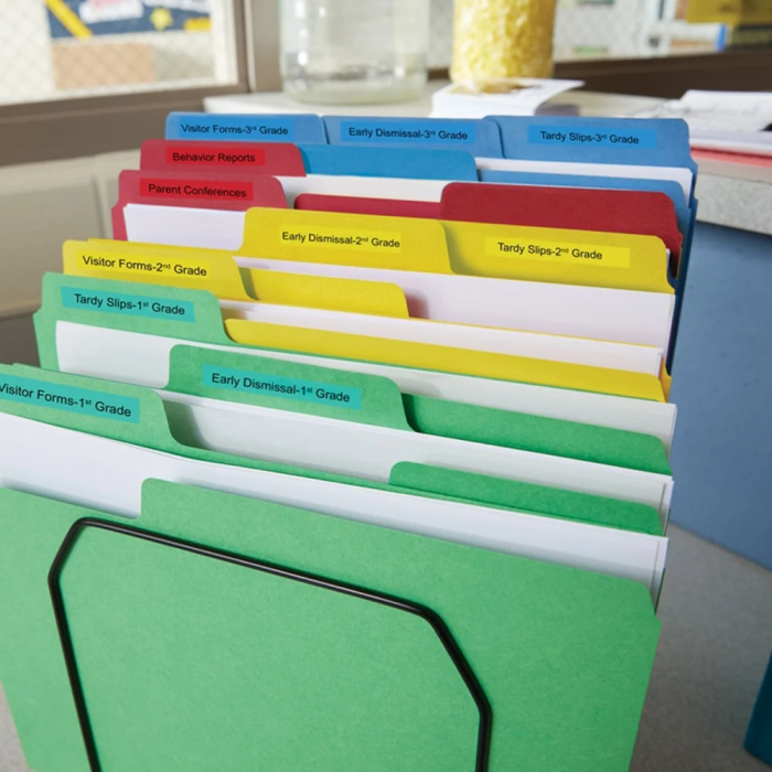 Etichete plastic verde 12 mm x 7 m Aymo ID1compatibile Dymo S0720590 45019 [4]