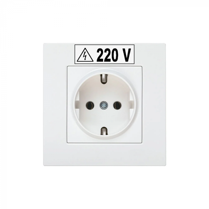 Etichete poliester alb 12 mm x 5.5 mm Aymo ID1 compatibile Dymo 18483 suprafete plane [2]