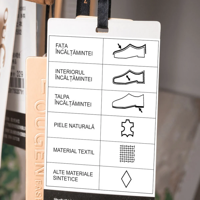 Thermal labels 60 x 40 mm white plastic Aymo ID1 pentru imprimanta AIMO Phomemo M200 M220, 180 labels [4]
