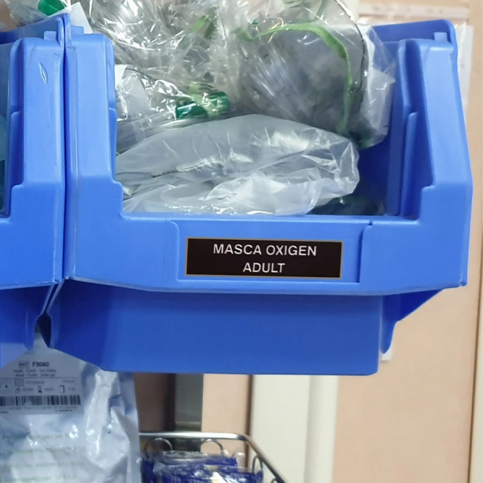 Etichete vinil alb 12 mm x 5.5 m Aymo ID1 compatibile Dymo 1805435 [2]