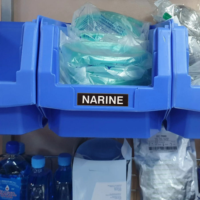 Etichete vinil alb 12 mm x 5.5 m Aymo ID1 compatibile Dymo 1805435 [3]