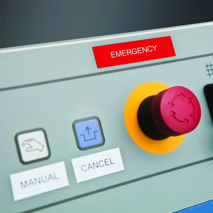 Vinil labels white 19 mm x 5.5 m Aymo ID1 compatible Dymo 18445 [3]