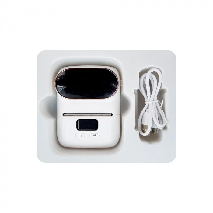 Imprimanta termica buzunar M110 Bluetooth latime max. 50 mm acumulator incorporat Li-Ion 1500 mAh cablu date Aimo Phomemo M110 [8]