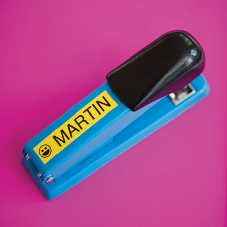 Banda etichete compatibila Brother TZe-651 24 mm negru/galben Aymo ID1 Brother 651 [4]