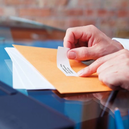 Etichete adresa standard albe 28 x 89 mm Aymo ID1 compatibile Dymo S0722370 99010 130 etichete [1]