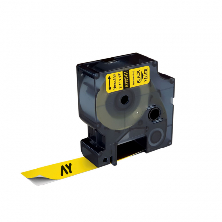 Etichete Compatibile Dymo Industriale - Etichete vinil galben 24 mm x 5.5 m Aymo ID1 compatibile Dymo 1805431