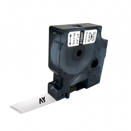 Etichete Compatibile Dymo Industriale - Etichete tub termocontractibil 19 mm x 1.5 m alb Aymo ID1 compatibile Dymo 18057