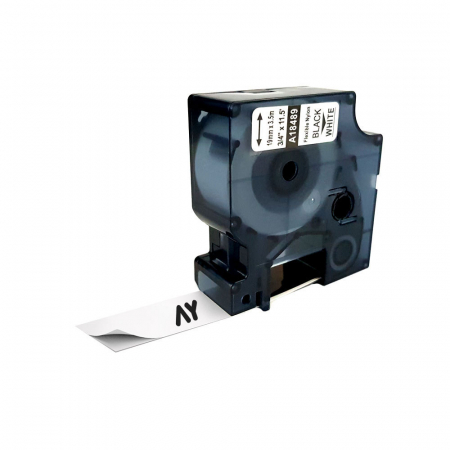 Etichete Compatibile Dymo Industriale - Etichete flexibile cabluri 19 mm x 3.5 m alb Aymo ID1 compatibile Dymo 16958 18489 S0718050