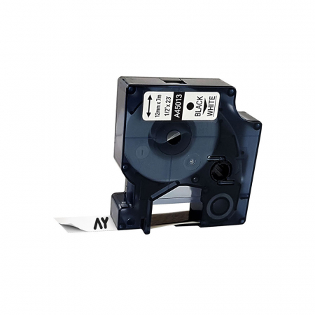 Etichete Compatibile Dymo LabelManager - Etichete plastic alb 12 mm x 7 m Aymo ID1 compatibile S0720530 45013