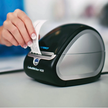 Etichete curierat 36 x 89 mm Aymo ID1 compatibile Dymo S0722400 99012 2093093 260 etichete [4]