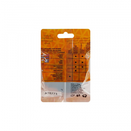 Etichete haine Iron-On 12 mm x 2 m albastru alb Aymo ID1 compatibile Dymo S0718850 Letratag 18769 18773 18777 [5]
