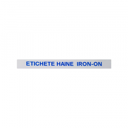 Etichete haine Iron-On 12 mm x 2 m albastru alb Aymo ID1 compatibile Dymo S0718850 Letratag 18769 18773 18777 [3]