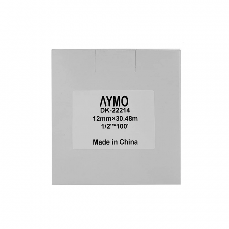 Continuous narrow labels 12 mm x 30.48 m plastic holder included Aymo ID1 compatible Brother DK-22214 DK22214 [3]